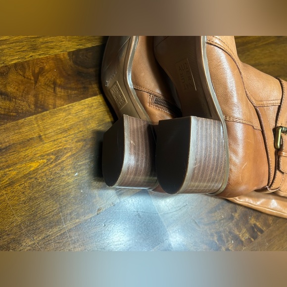 Naturalizer Demetria Tall Brown Leather Boots Women’s Size 8.5 - Picture 4 of 10